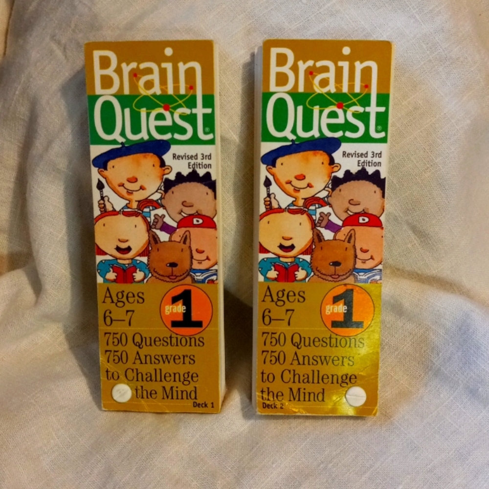 Brain Quest grade 1 ages six through seven